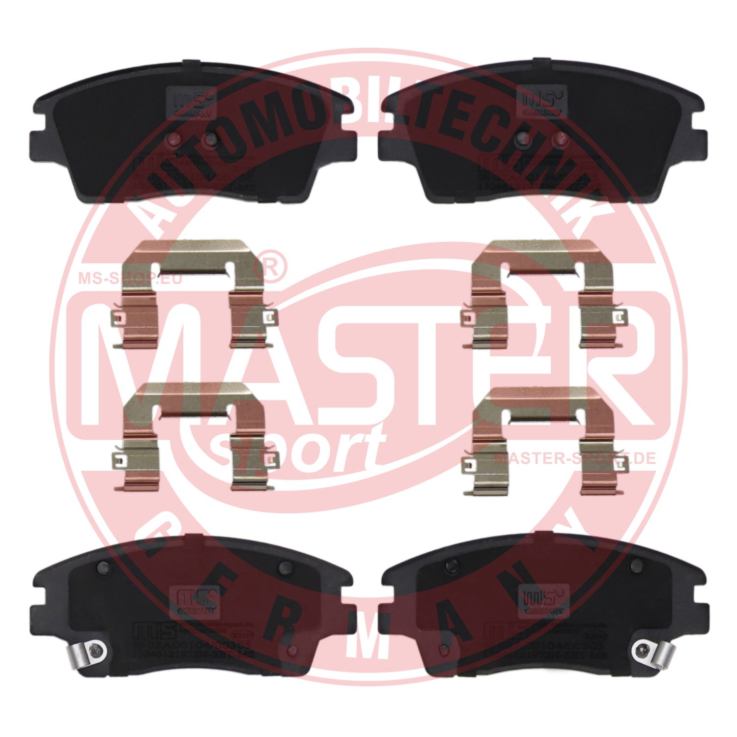 Placute frana MASTERSPORT GERMANY 13046121972N-SET-MS
